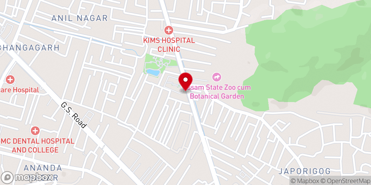 Map showing location of Believers Fellowship Church (Trust)