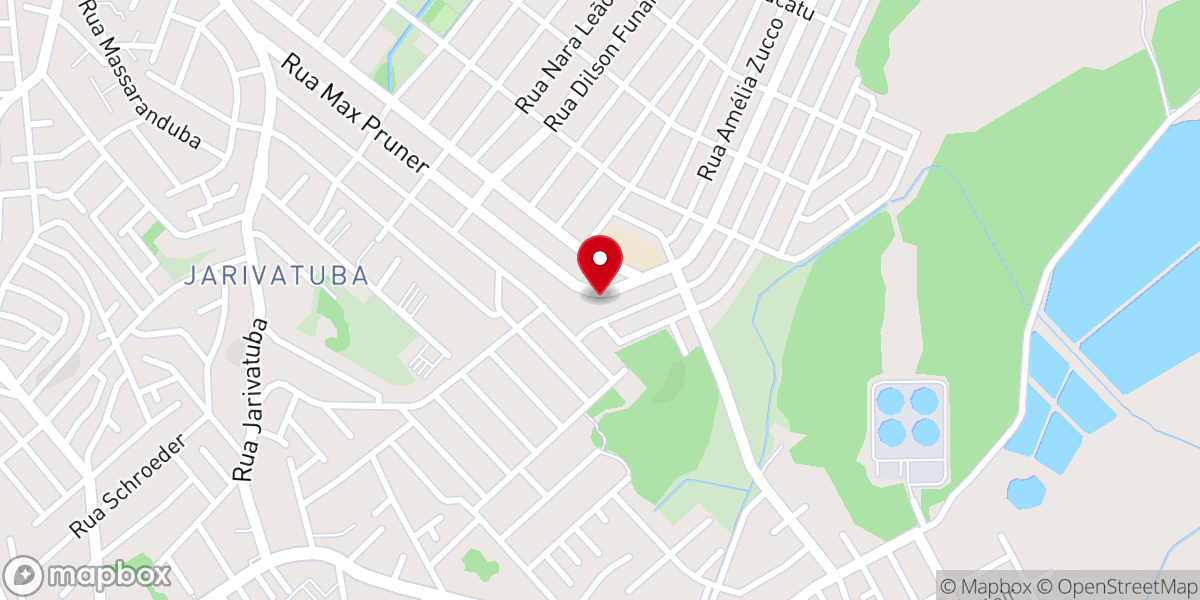 Map showing location of Segunda Igreja Batista do Sétimo Dia de Joinville