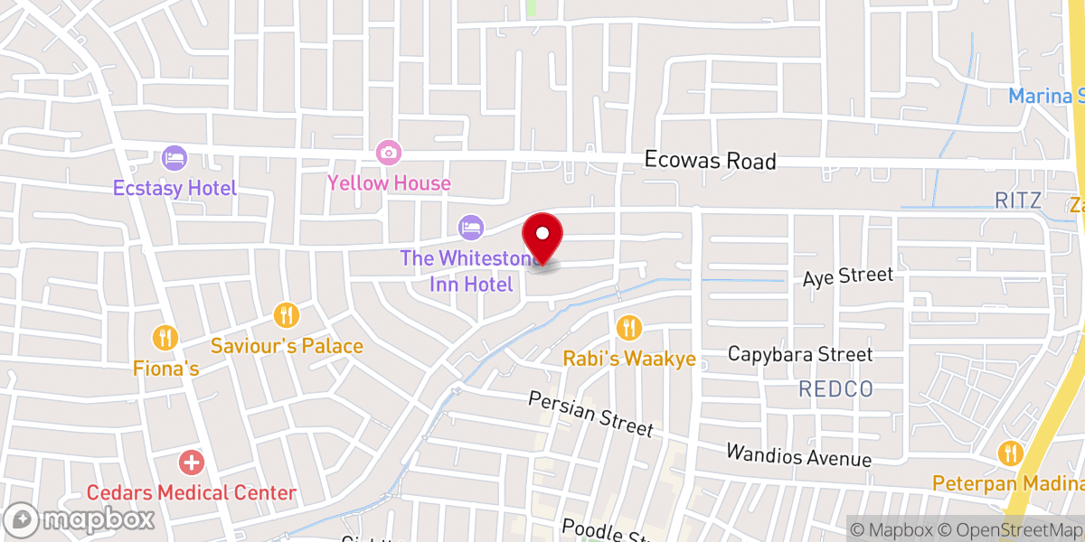 Map showing location of International Prayer House Chapel(IPHC)