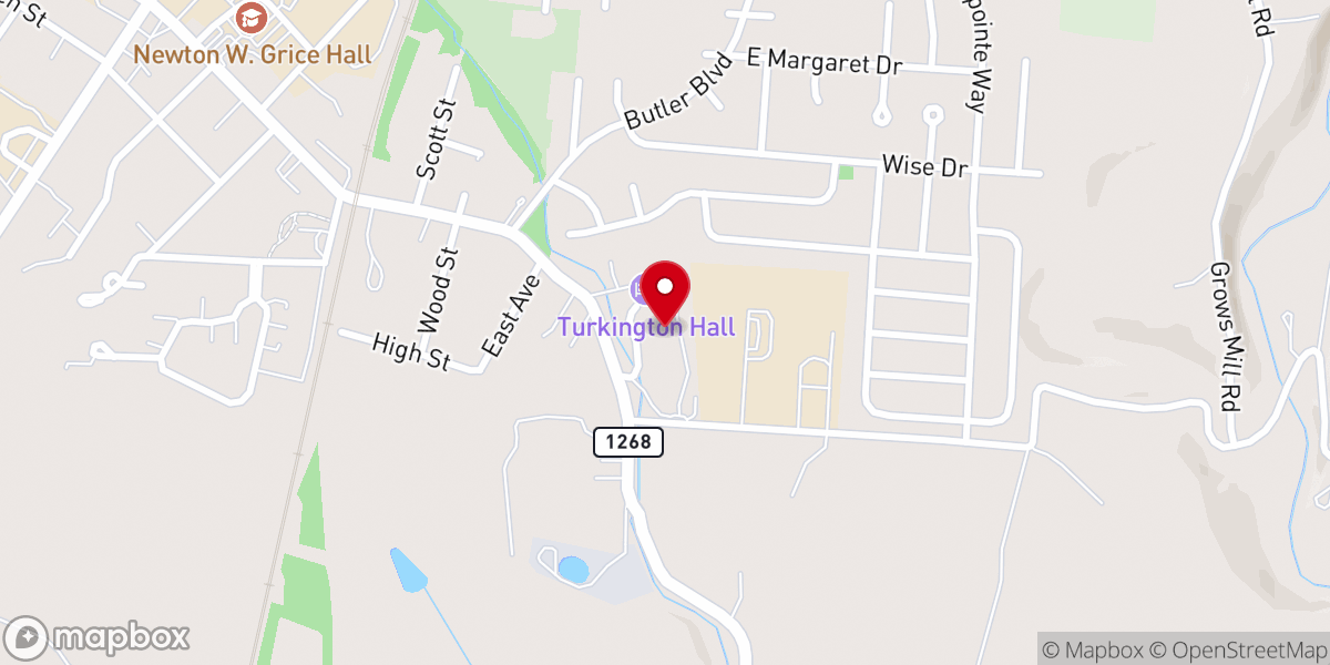 Map showing location of AdventureServe Ministries