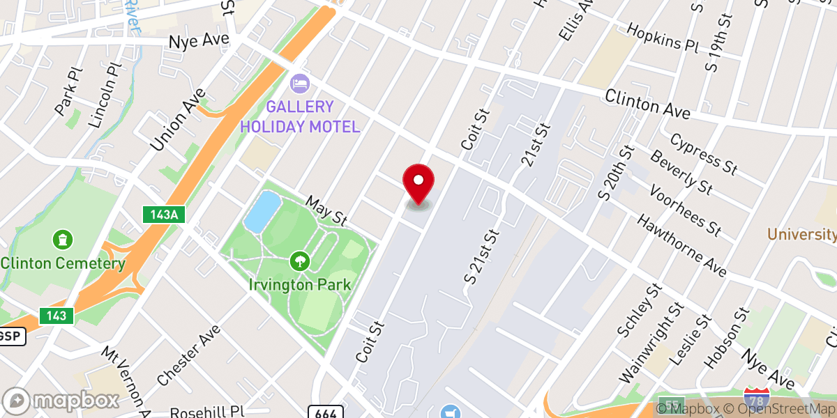 Map showing location of Christ Glory International Ministries