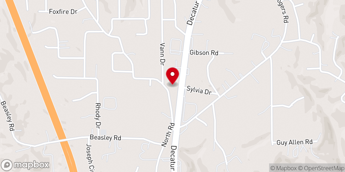 Map showing location of 7 Mile Ministry