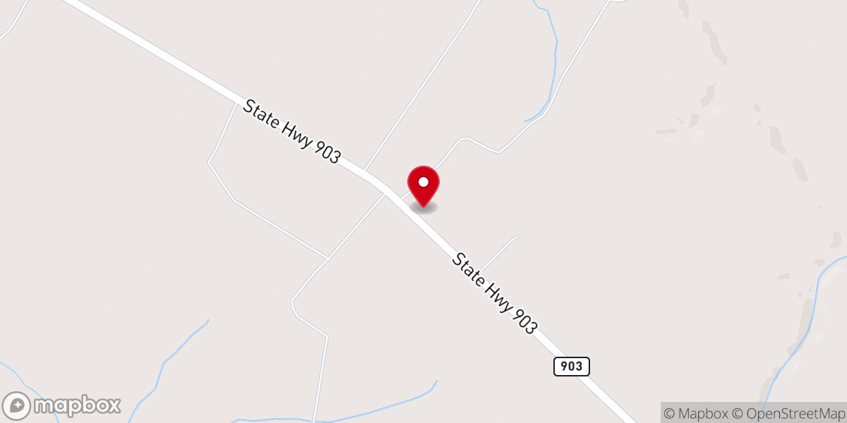 Map showing location of Rapture Church