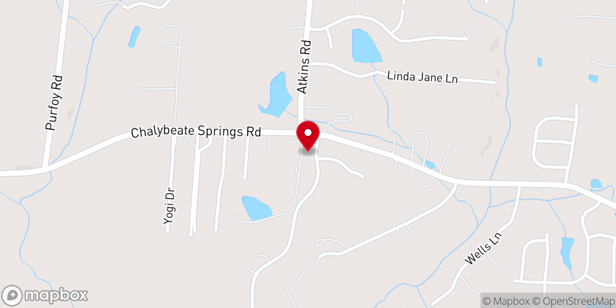 Map showing location of Harvest Halls Life Center Inc