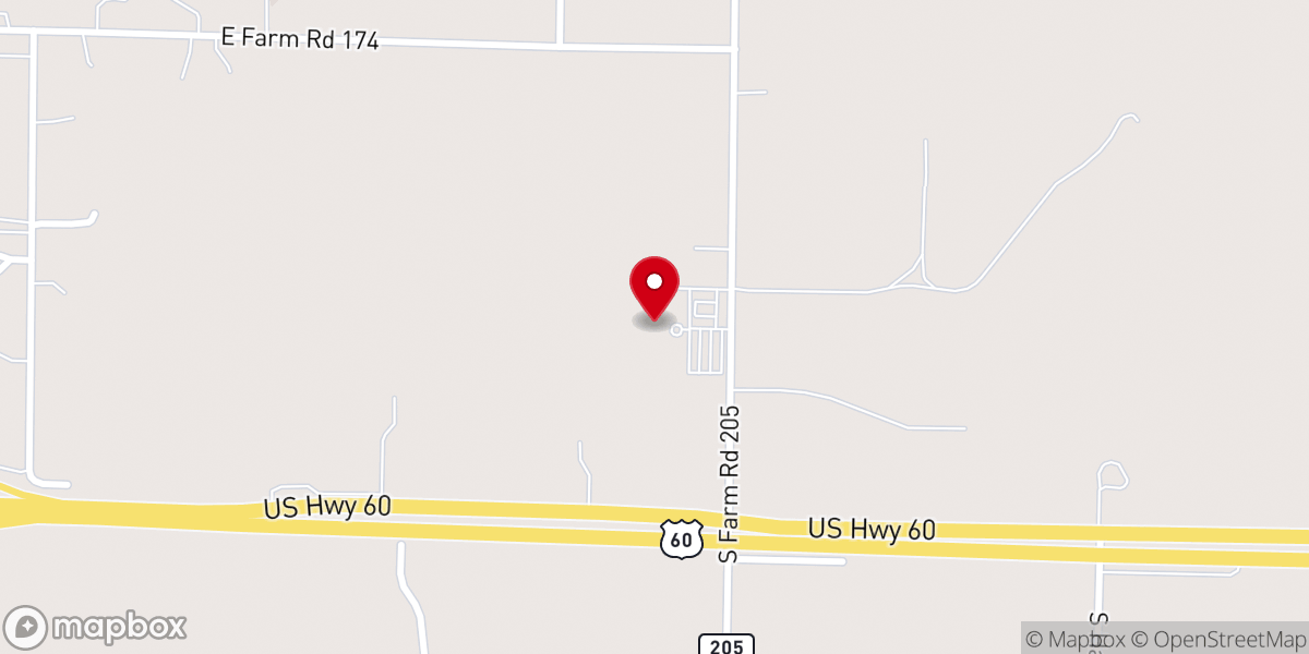 Map showing location of Fellowship Bible Church