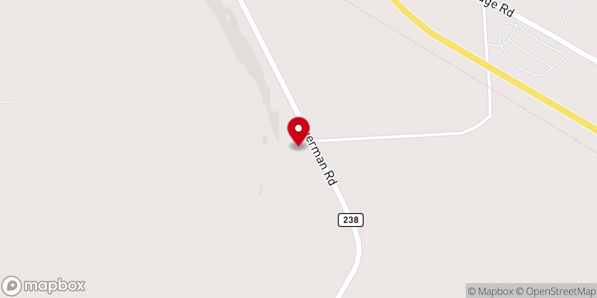 Map showing location of Church of God
