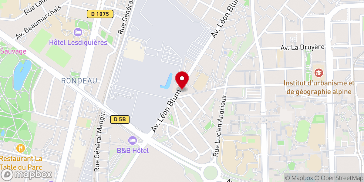 Map showing location of Chapelle Saint Paul de Beauvert