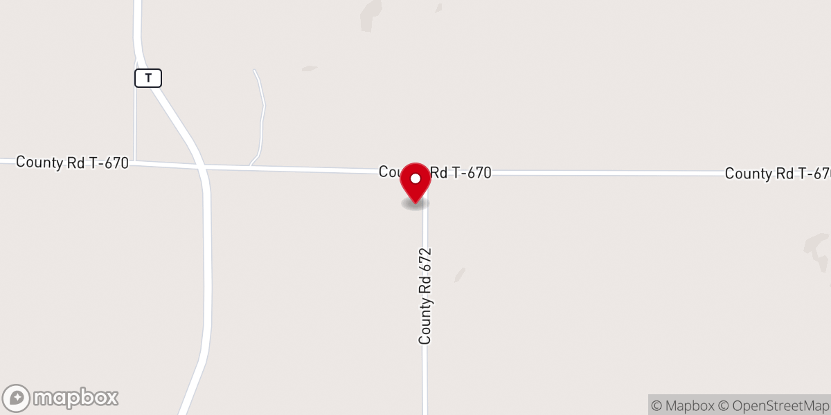 Map showing location of Pleasant Grove Church