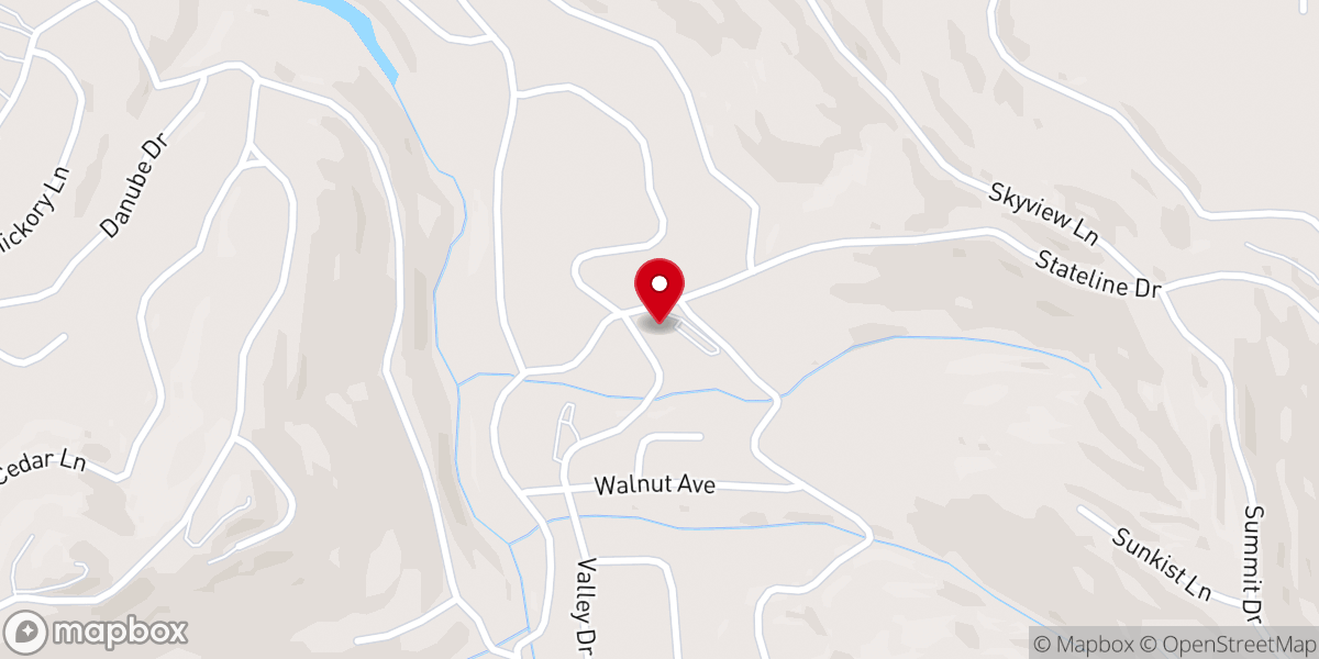 Map showing location of Holiday Island Community Church