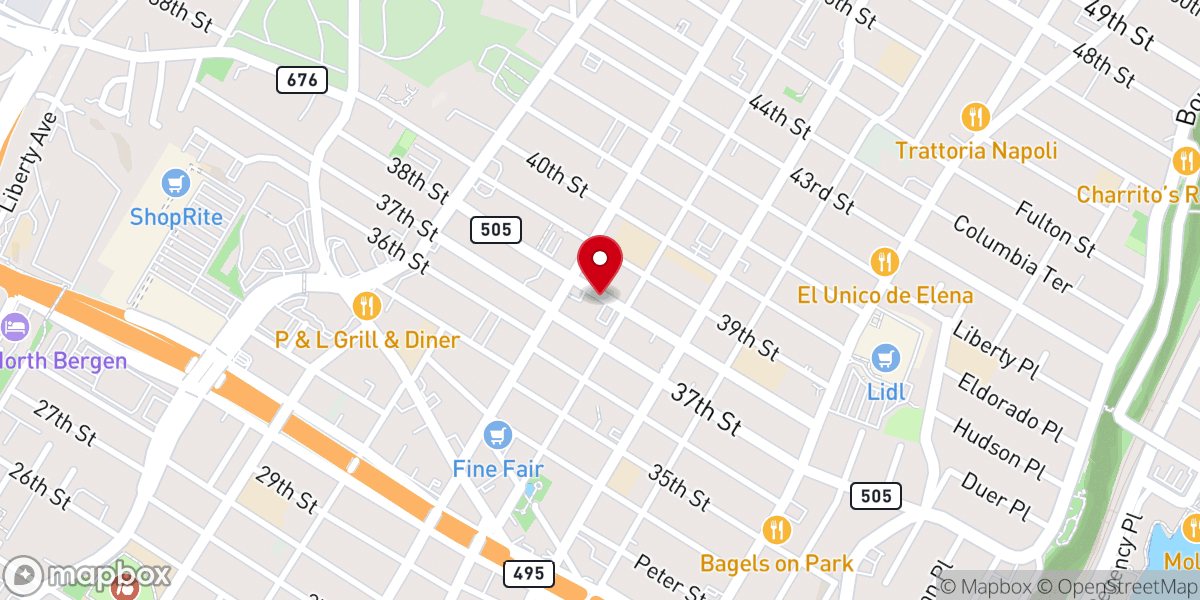 Map showing location of Iglesia Cristiana Apostolica del Pentecostes