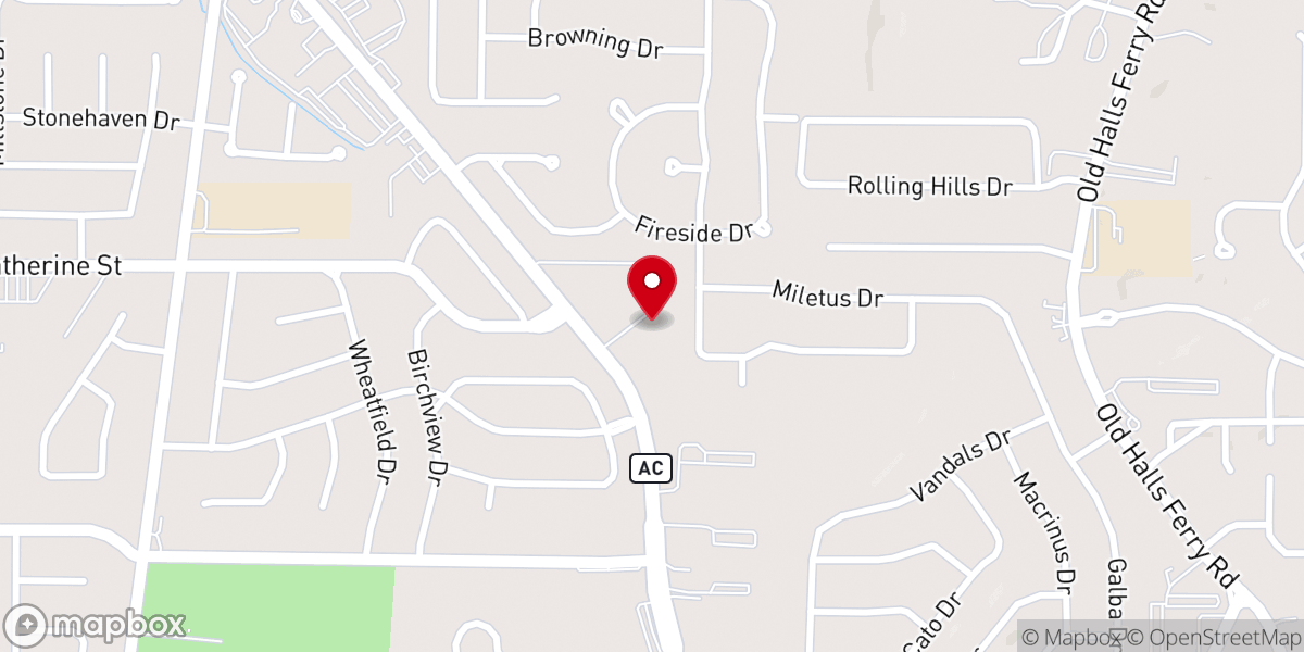 Map showing location of Lighthouse Pentecostal Church