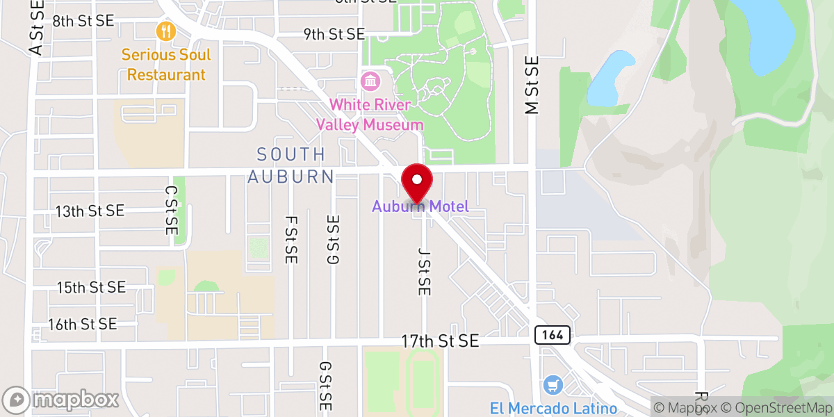 Map showing location of King of Glory Anglican Parish