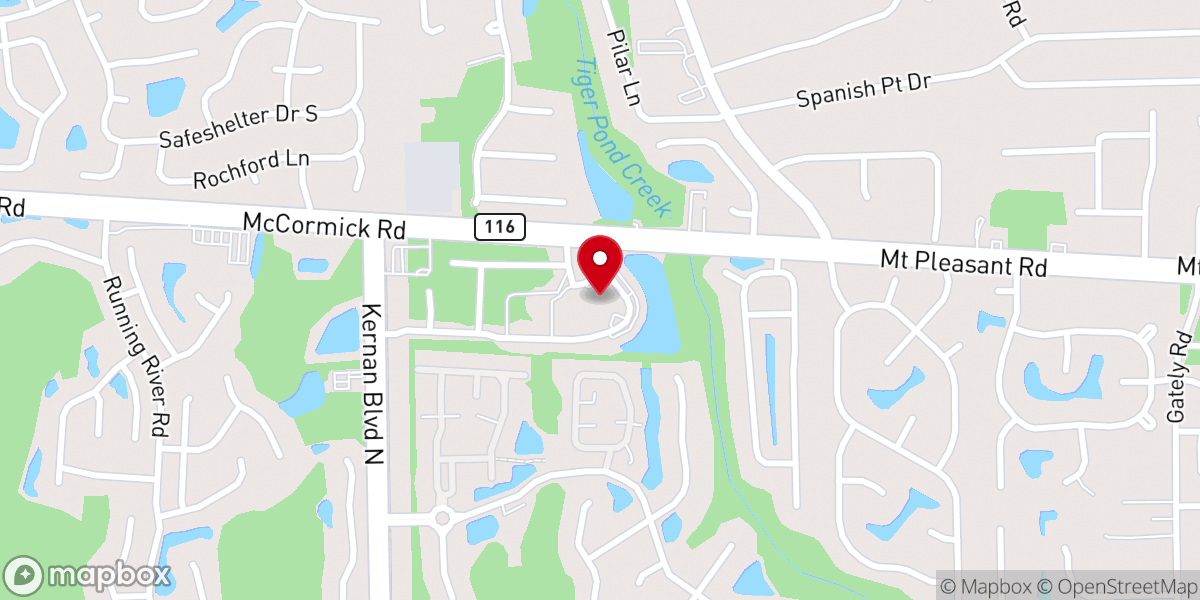 Map showing location of Faithbridge Church