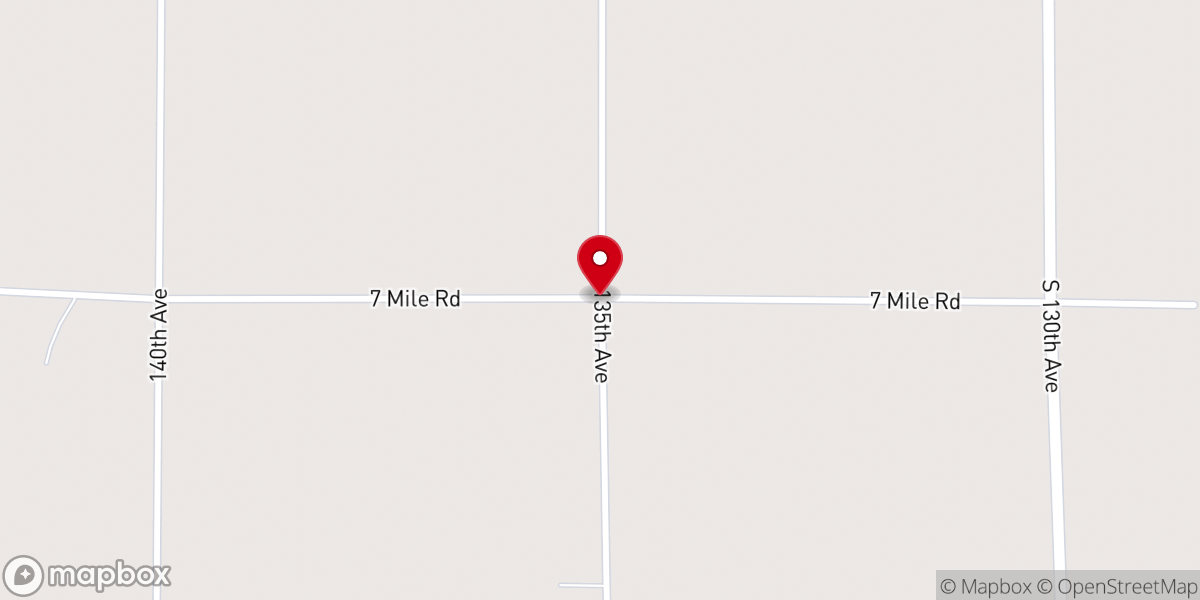 Map showing location of Austin Church