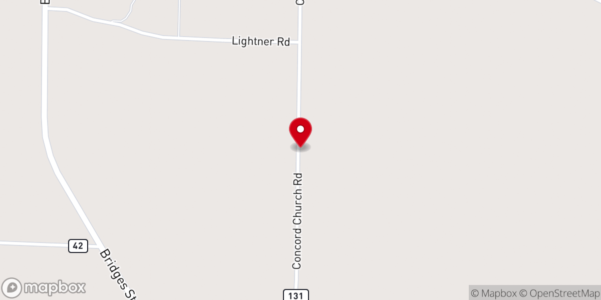 Map showing location of Frank's House