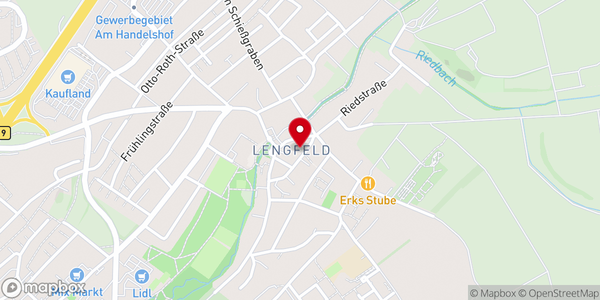 Map showing location of St. Laurentius