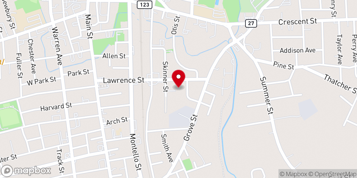 Map showing location of Evangelical Bethel Church of God