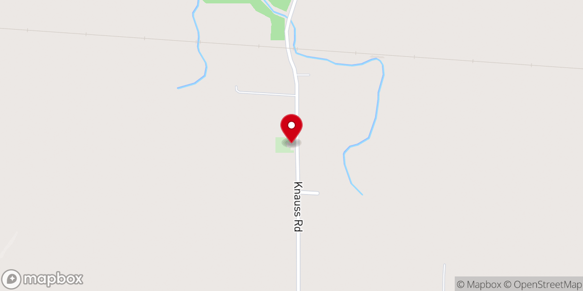 Map showing location of Martin Luther Lutheran Church