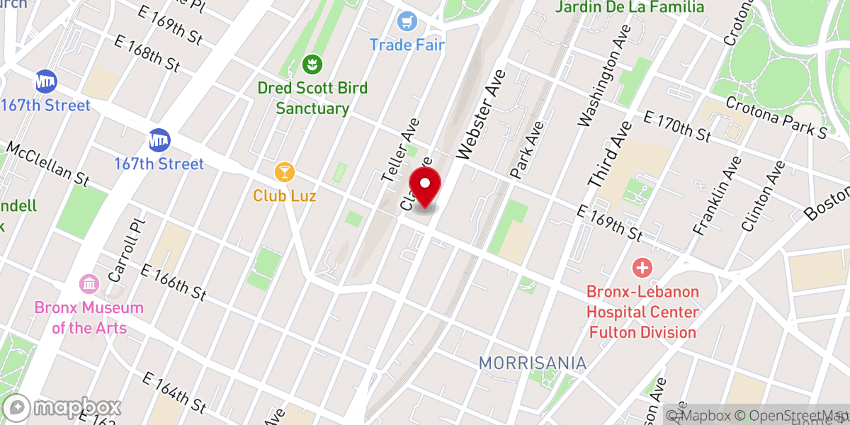 Map showing location of The Universal Church