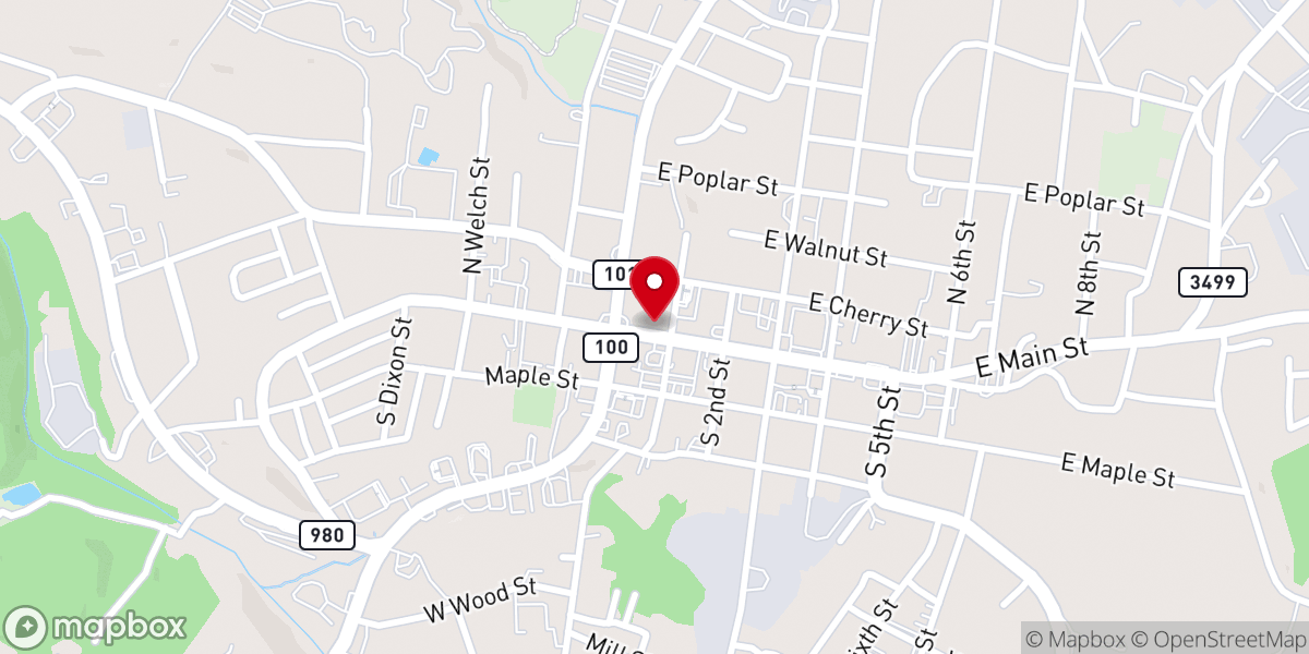 Map showing location of Ministries Living Word