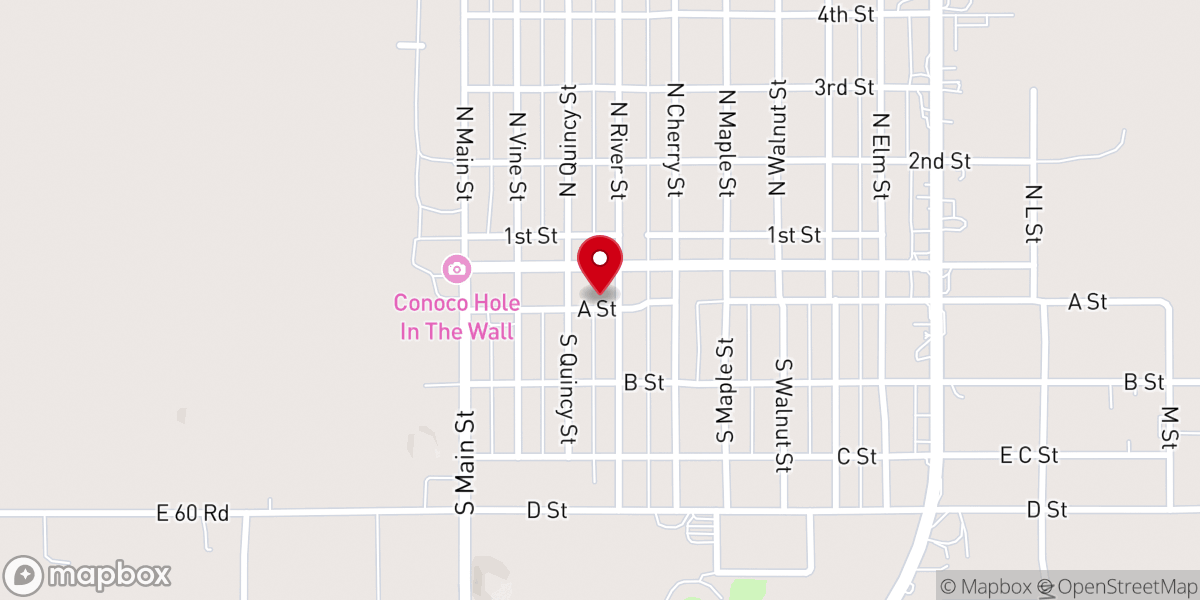 Map showing location of Iglesia Cristiana Cristo es el Camino