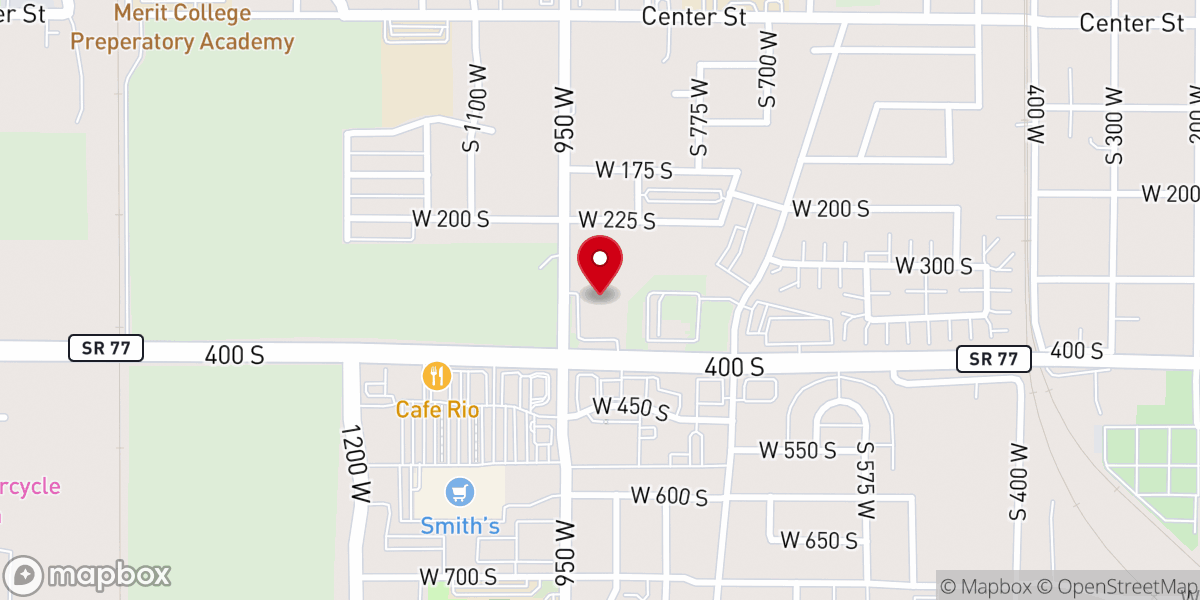 Map showing location of Ashford of Springville