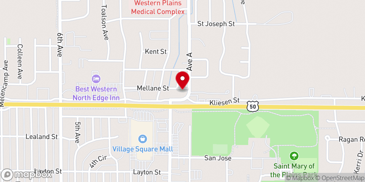 Map showing location of Rattlesnake Grill Co.