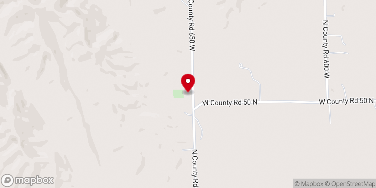 Map showing location of Mount Zion Church