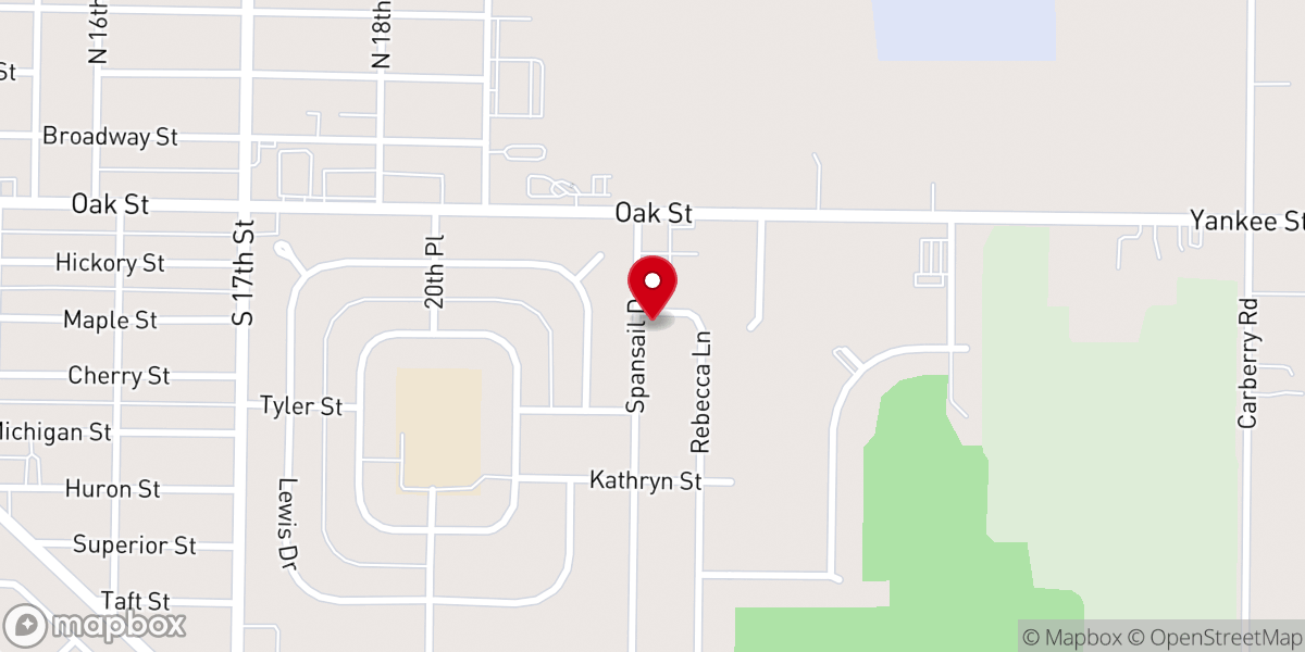 Map showing location of The Church Of God