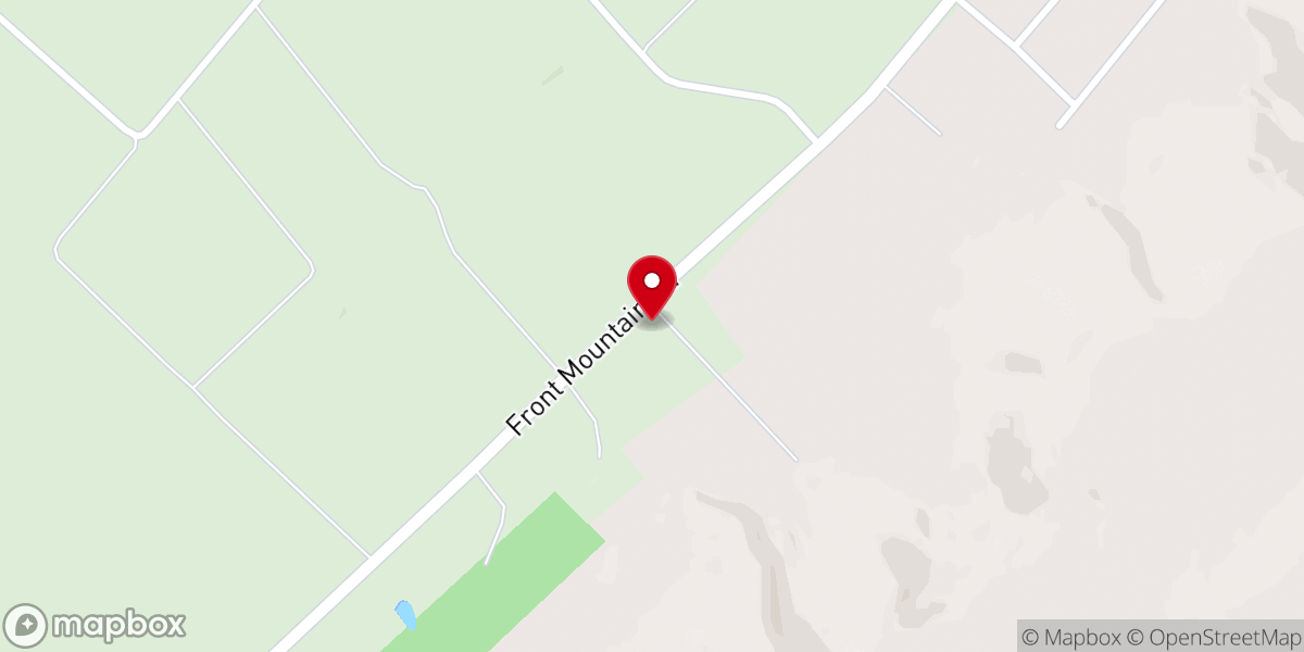 Map showing location of Beth-El Mennonite Church