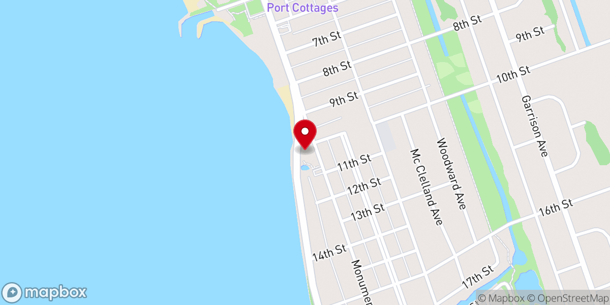 Map showing location of Methodist Learning Center, Port St. Joe
