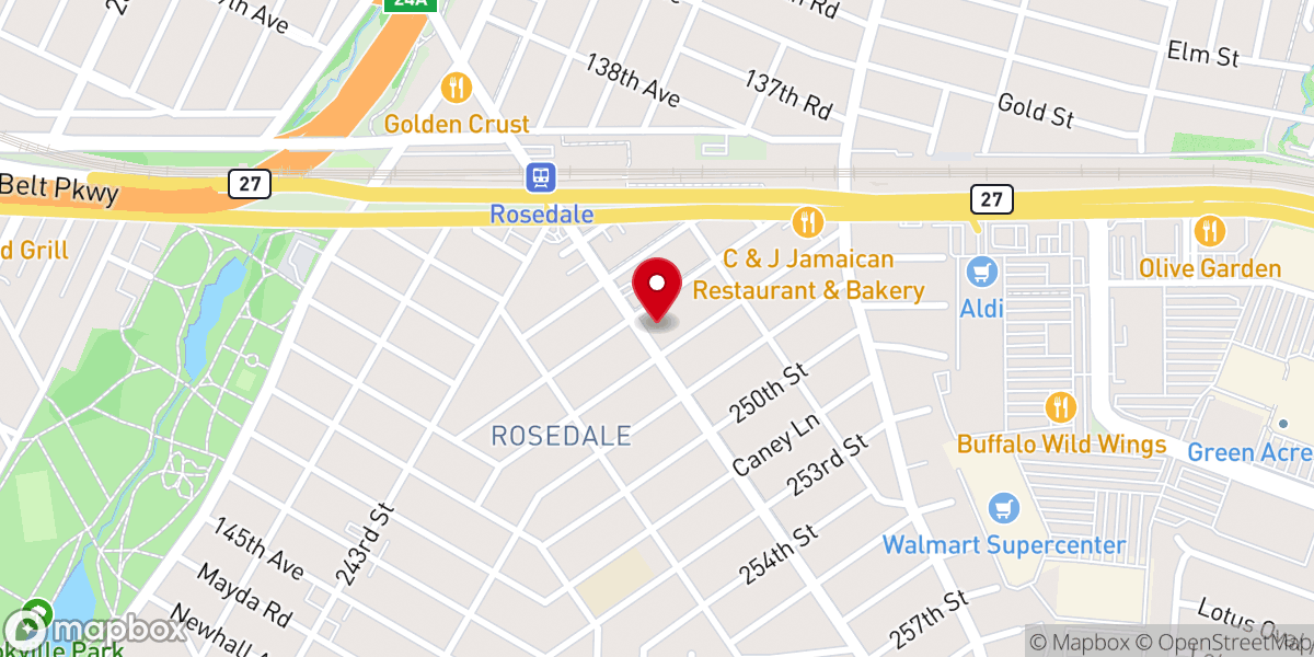 Map showing location of NYC Live