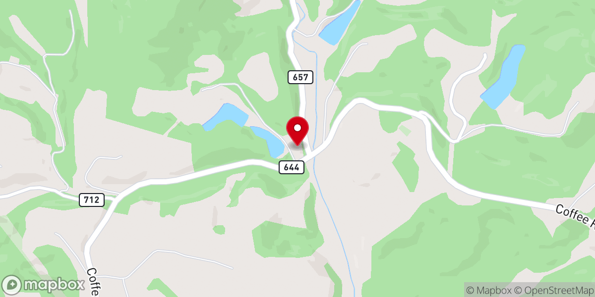 Map showing location of Ivy Chapel