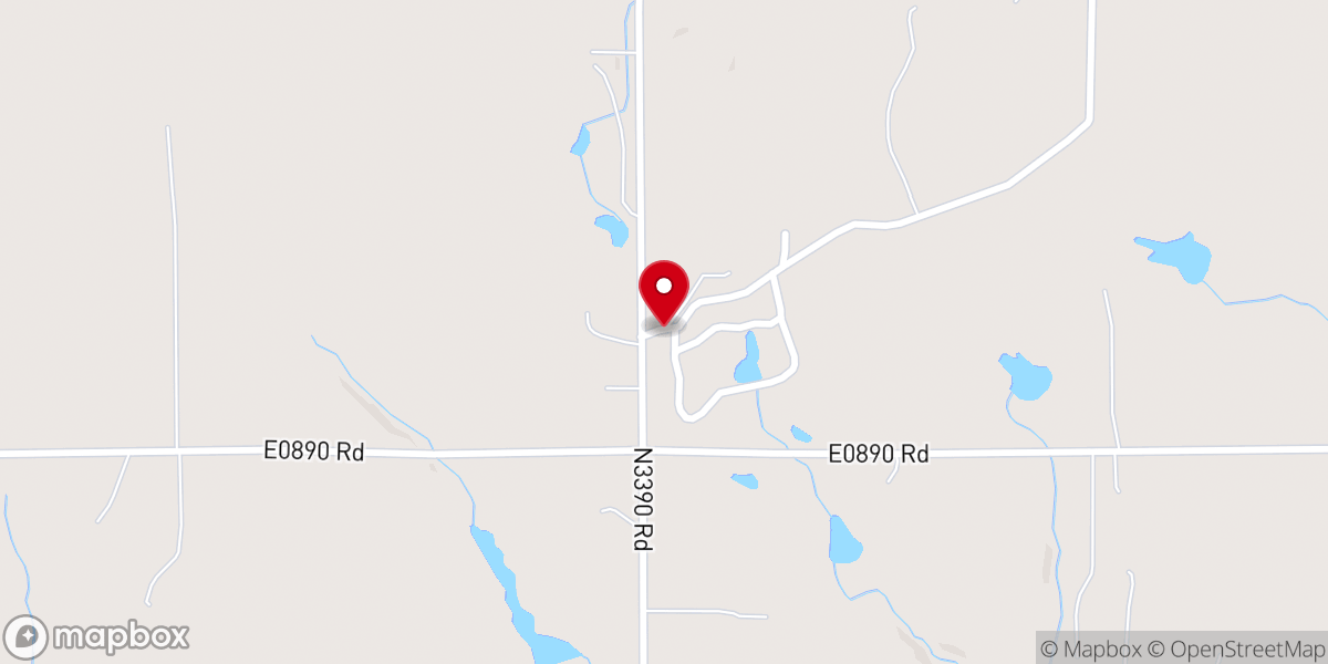 Map showing location of Jacob's Ladder Camps & Retreats