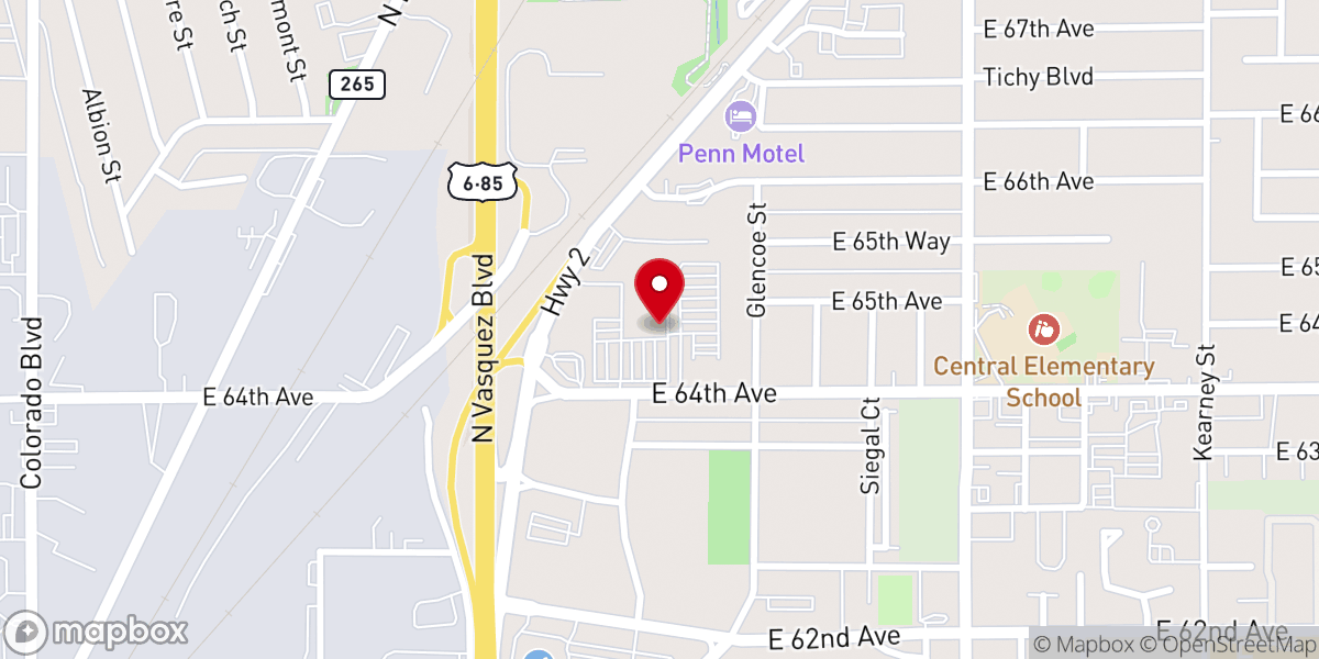 Map showing location of Impact Church - Christian Church / Iglesia Cristiana