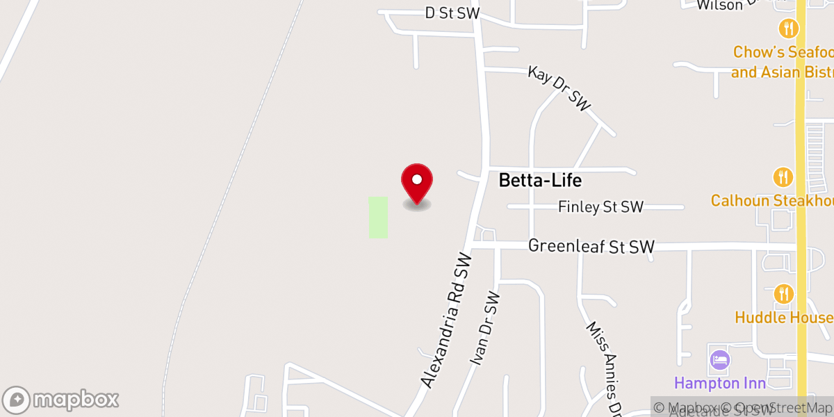 Map showing location of New Beginnings Fellowship Global Methodist Church