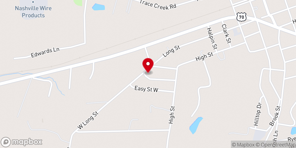 Map showing location of Bethel P.H. Worship Center