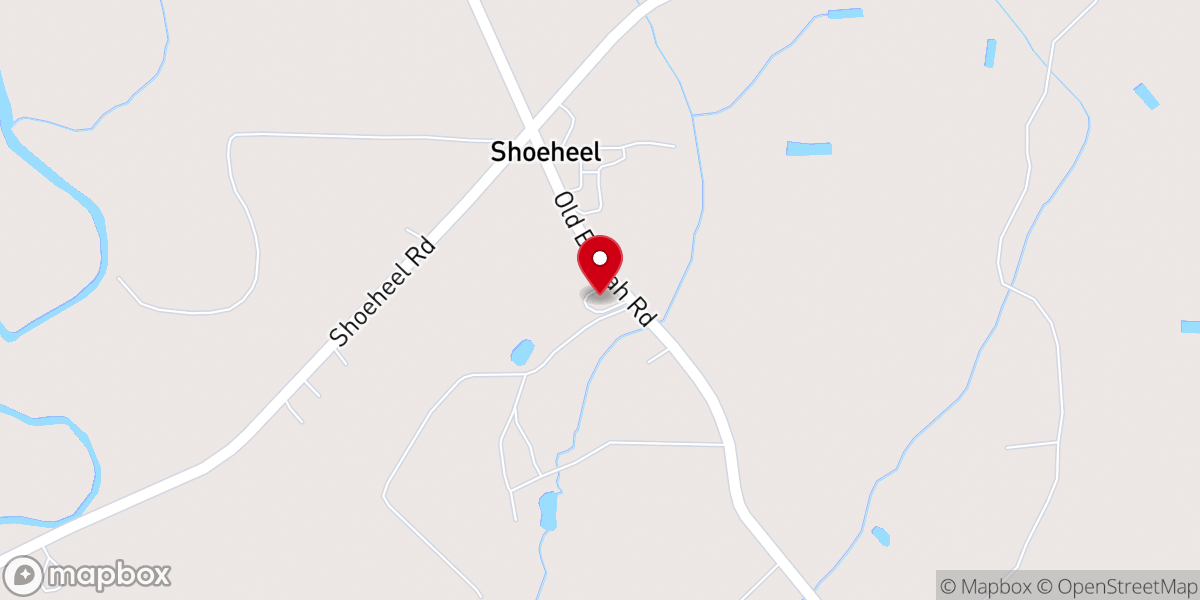Map showing location of Faith FWB Church