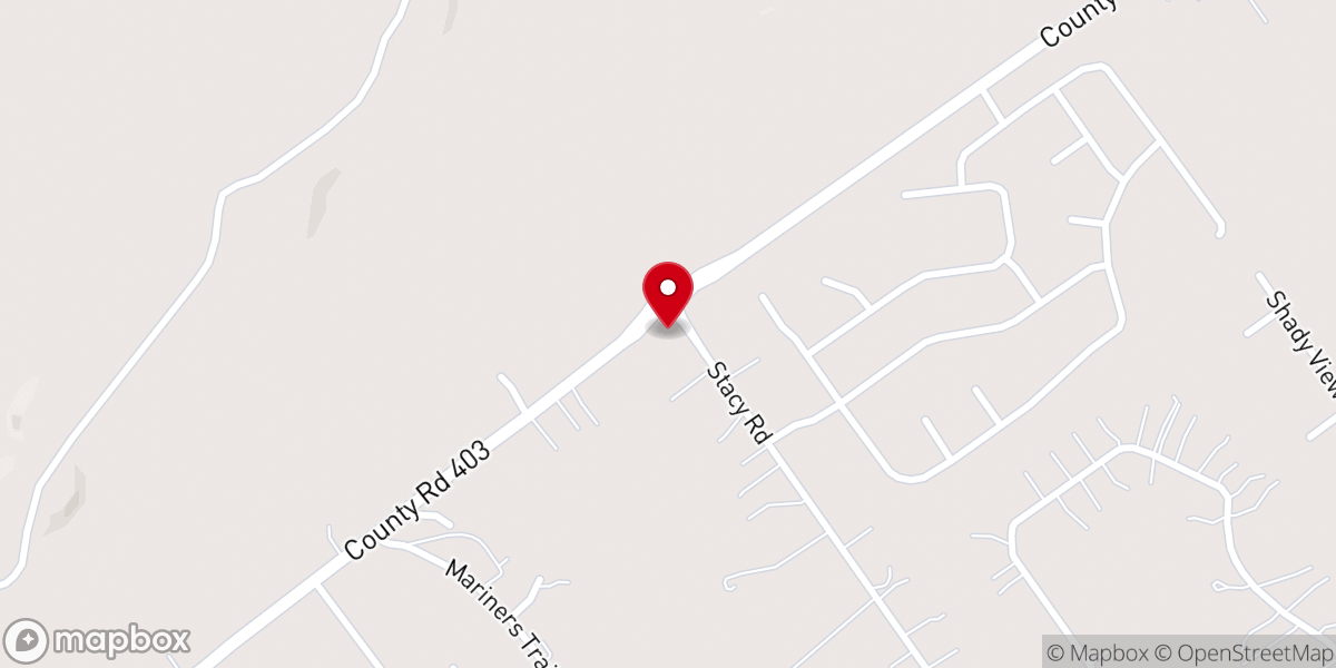 Map showing location of Pleasant Grove Methodist Church