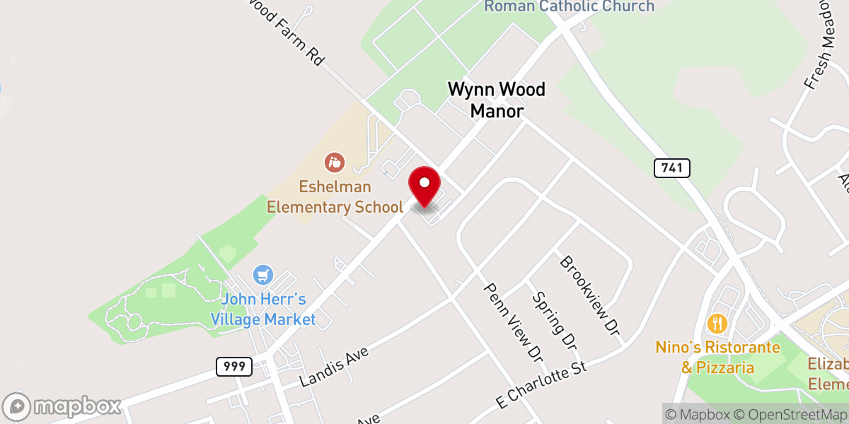 Map showing location of Tir Church Lancaster