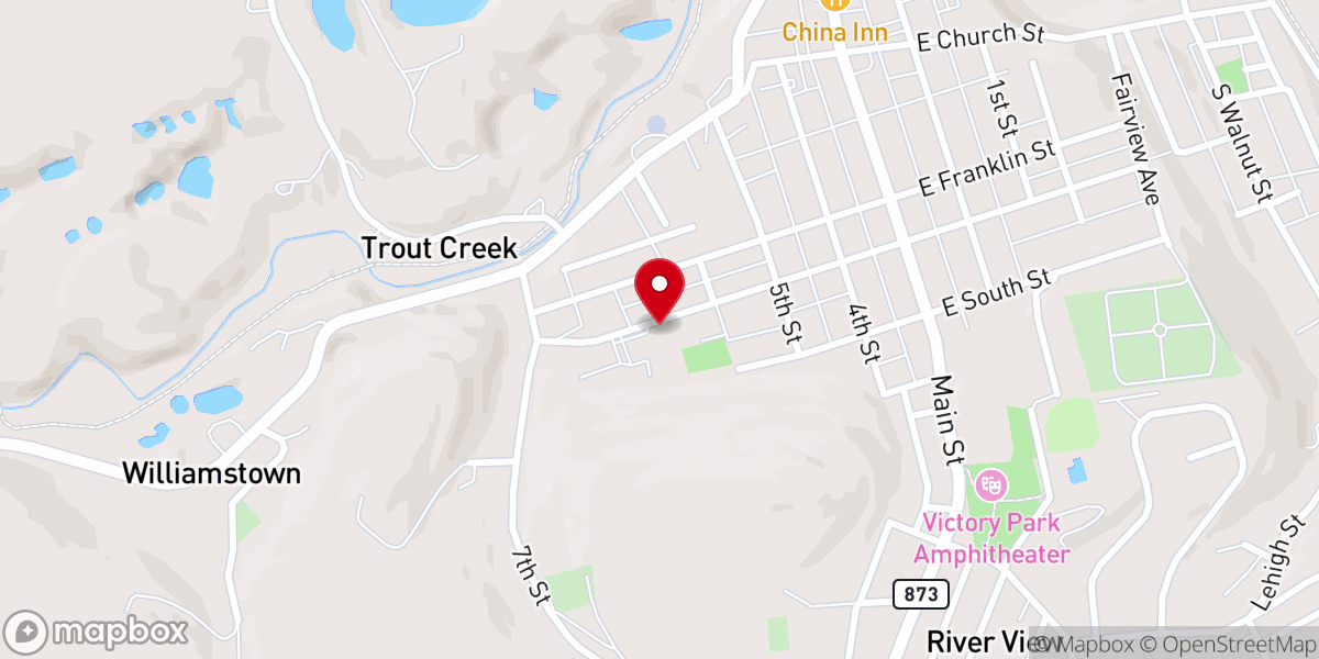 Map showing location of St John Neumann Regional