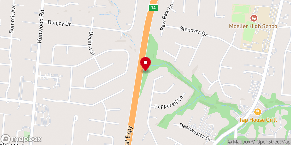 Map showing location of Izzys Carpet & Upholstery Cleaning