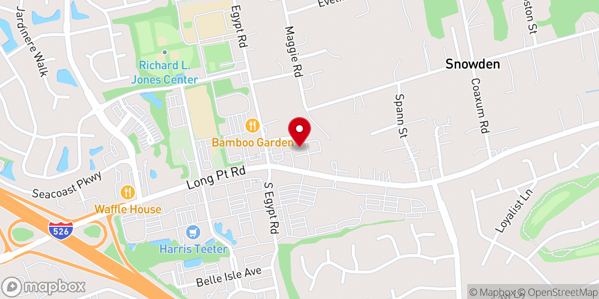 Map showing location of Seacoast Church - Offices