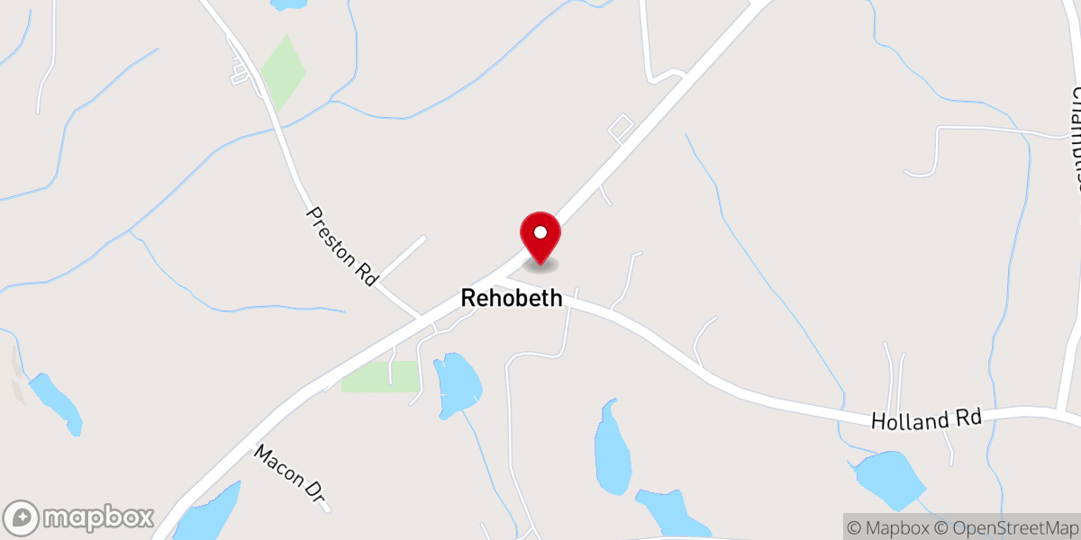 Map showing location of The Branch Church
