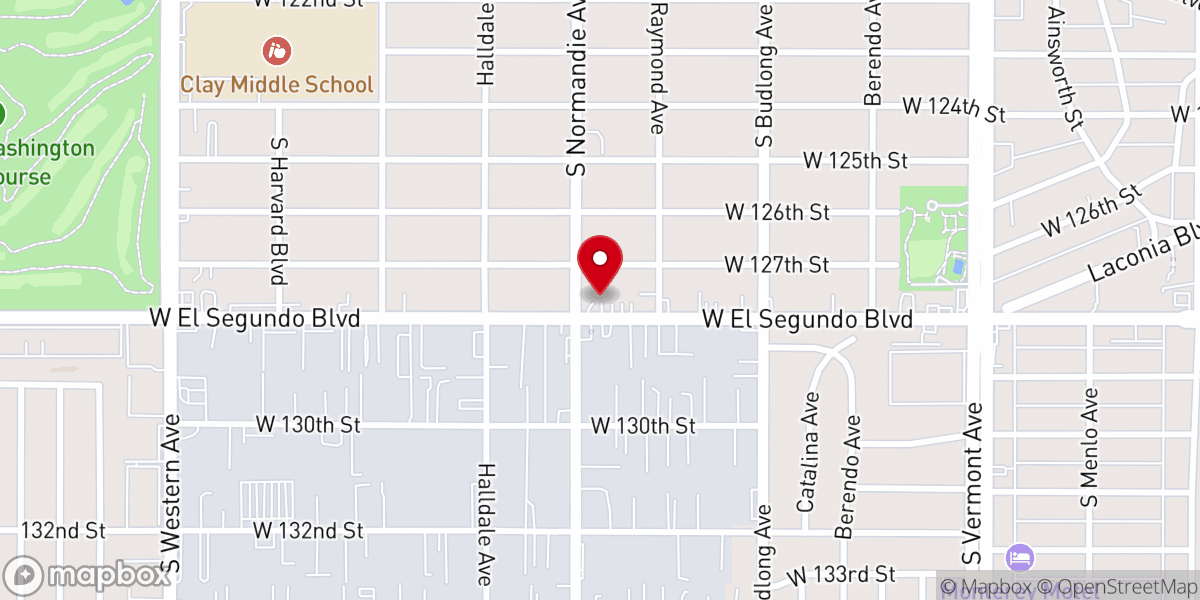 Map showing location of Iglesia de Restauracion El Gran Yo Soy