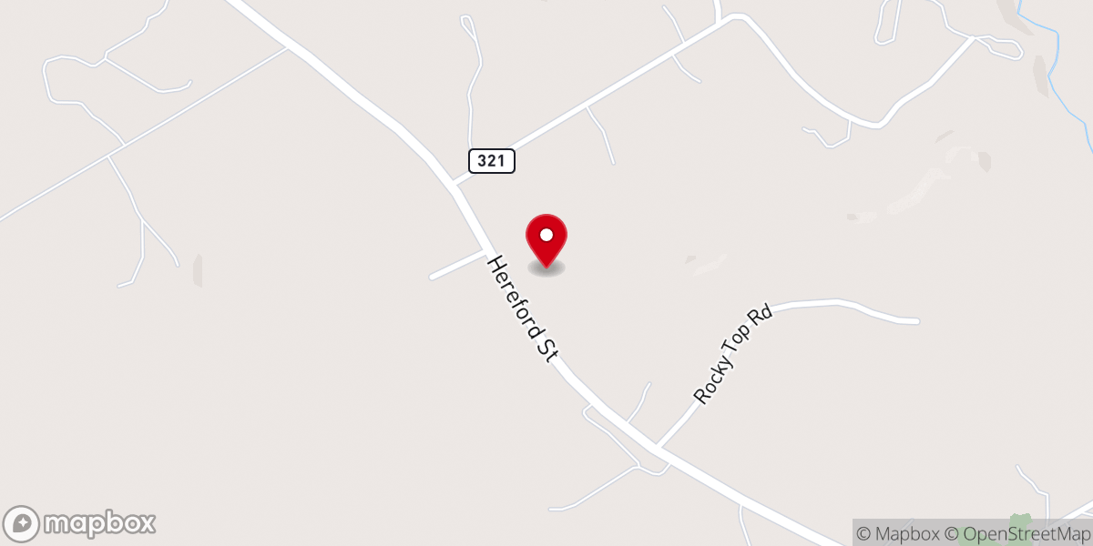 Map showing location of Grace Community Church