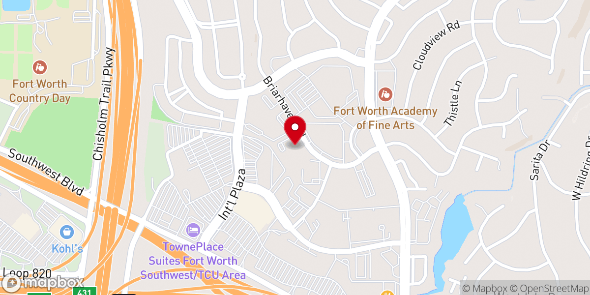 Map showing location of Arborlawn SAM Building