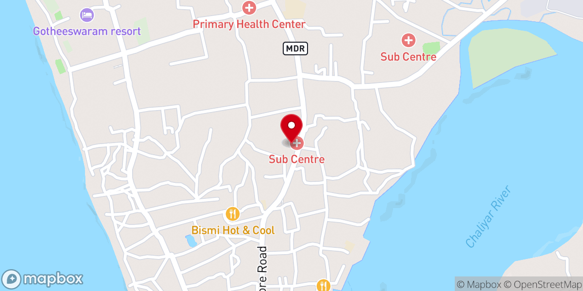 Map showing location of St. Andrews Roman Catholic Latin Church