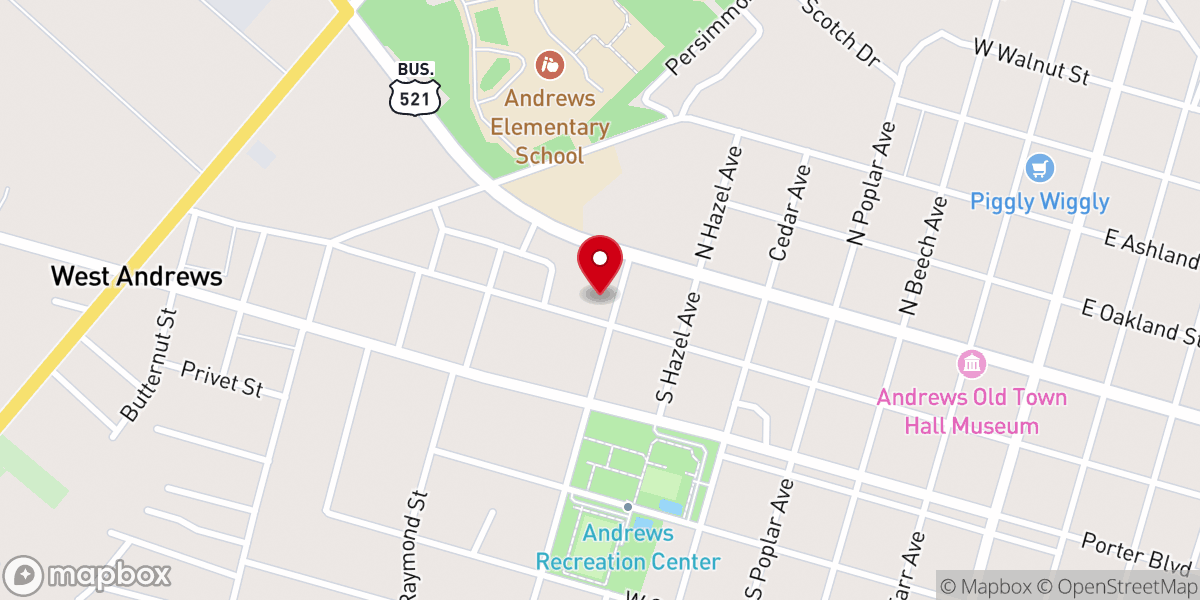Map showing location of Spirit Filled Ambassadors for Christ Ministry