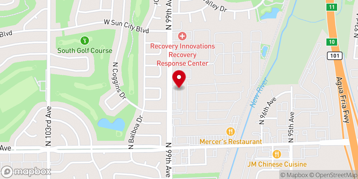 Map showing location of Praise Apostolic Church